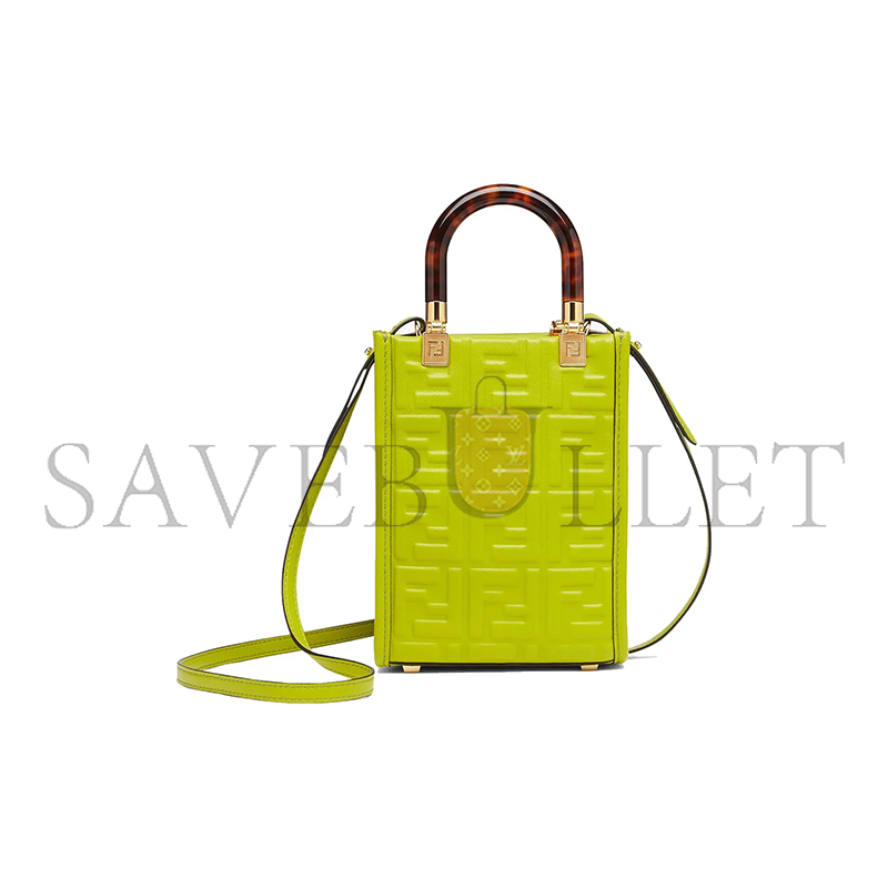 FENDI LOGO LEATHER MINI BAG 8BS051AMCIF1JCP (18*13*6.5m)